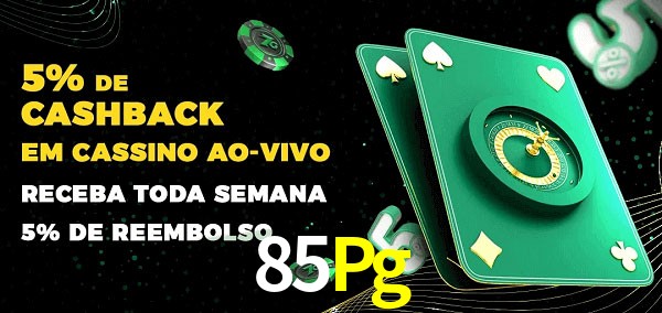 Promoções do cassino ao Vivo 85Pg