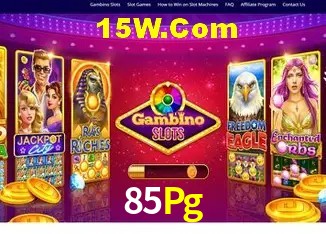 Jogos de Slot 85Pg